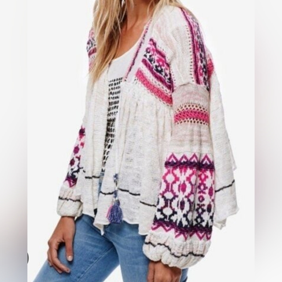 FREE PEOPLE DREAMLAND SWEATER - Picture 1 of 9